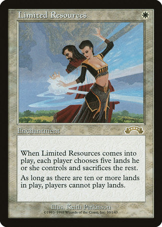 Limited Resources [Exodus] | Mega City Incorporated