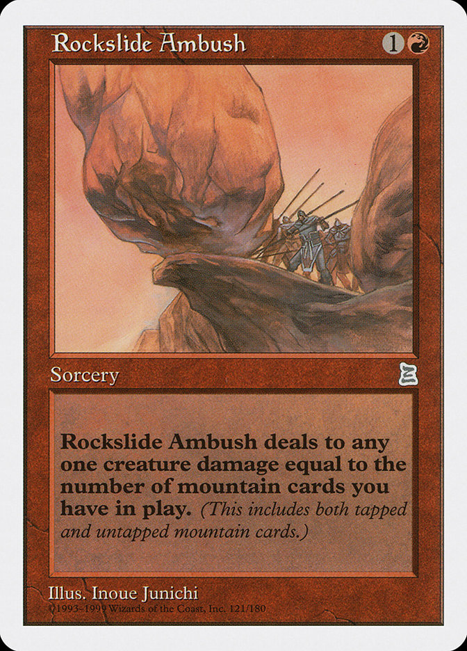 Rockslide Ambush [Portal Three Kingdoms] | Mega City Incorporated