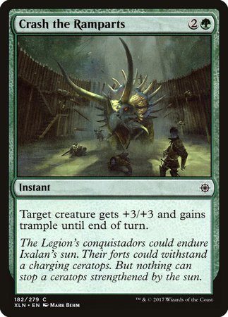 Crash the Ramparts [Ixalan] | Mega City Incorporated