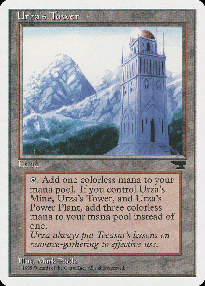 Urza's Tower (Mountains) [Chronicles] | Mega City Incorporated