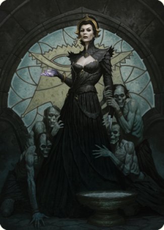 Liliana of the Veil Art Card [Dominaria United Art Series] | Mega City Incorporated