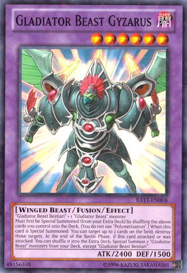 Gladiator Beast Gyzarus [BATT-EN008] Starfoil Rare | Mega City Incorporated