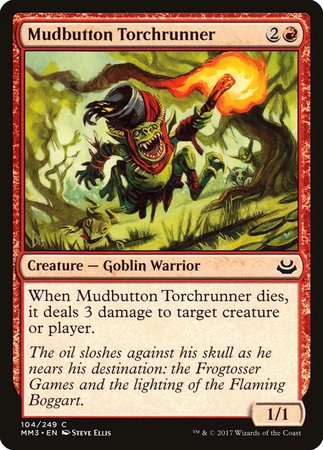 Mudbutton Torchrunner [Modern Masters 2017] | Mega City Incorporated