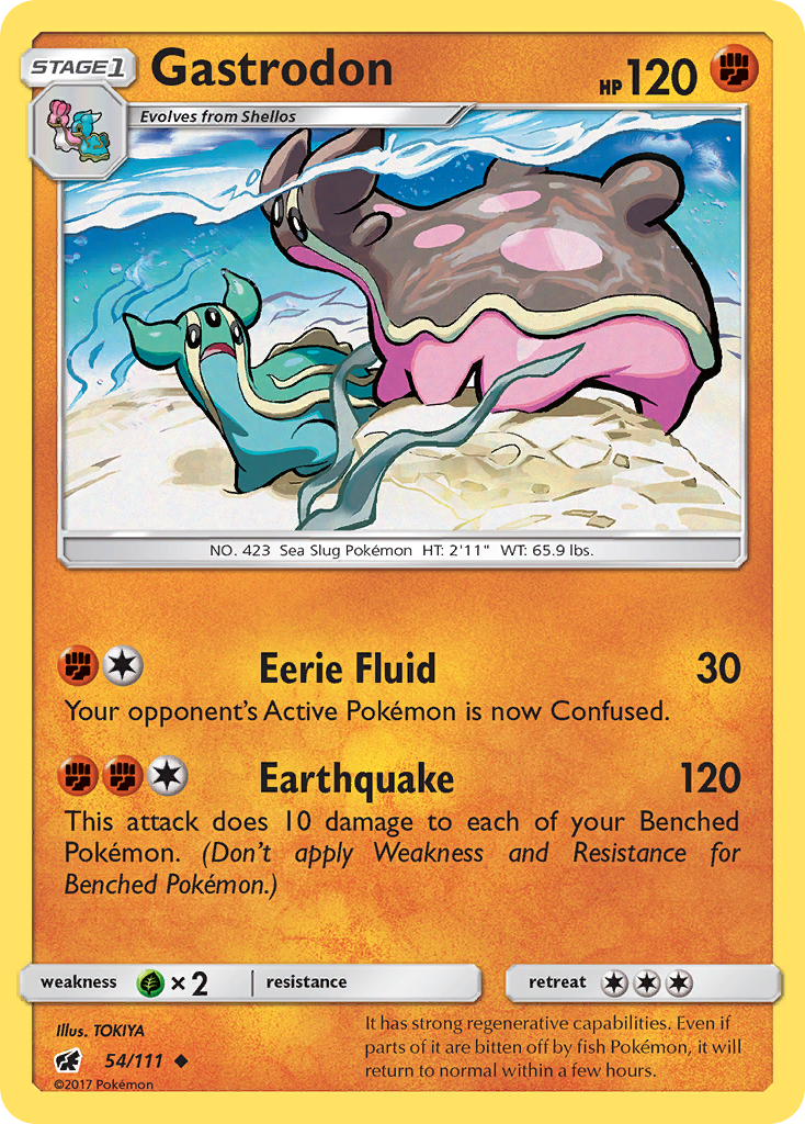 Gastrodon (54/111) [Sun & Moon: Crimson Invasion] | Mega City Incorporated