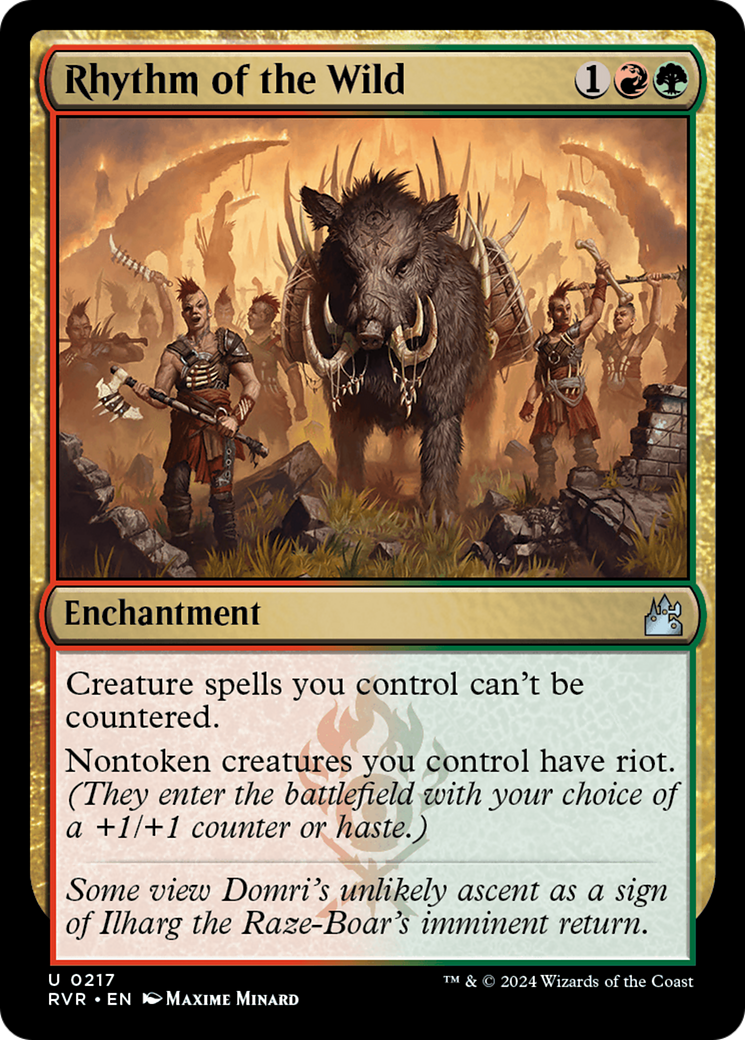 Rhythm of the Wild [Ravnica Remastered] | Mega City Incorporated