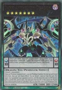 Dark Anthelion Dragon [DUOV-EN036] Ultra Rare | Mega City Incorporated