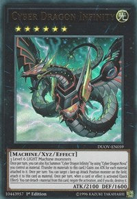 Cyber Dragon Infinity [DUOV-EN059] Ultra Rare | Mega City Incorporated