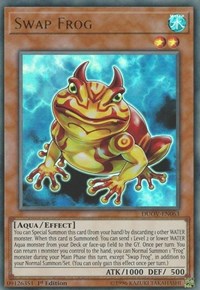 Swap Frog [DUOV-EN063] Ultra Rare | Mega City Incorporated