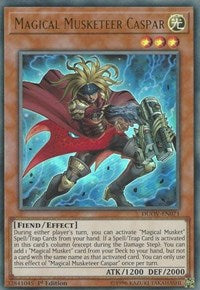 Magical Musketeer Caspar [DUOV-EN071] Ultra Rare | Mega City Incorporated