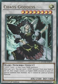 Chaos Goddess [DUOV-EN079] Ultra Rare | Mega City Incorporated