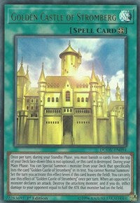 Golden Castle of Stromberg [DUOV-EN094] Ultra Rare | Mega City Incorporated