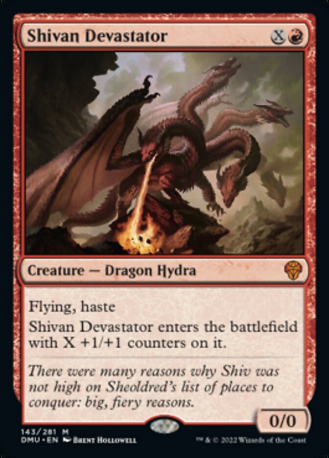 Shivan Devastator [Dominaria United] | Mega City Incorporated