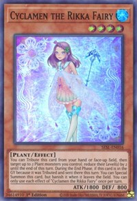 Cyclamen the Rikka Fairy [SESL-EN016] Super Rare | Mega City Incorporated