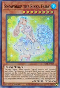 Snowdrop the Rikka Fairy [SESL-EN019] Super Rare | Mega City Incorporated