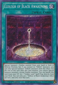 Eldlixir of Black Awakening [SESL-EN029] Secret Rare | Mega City Incorporated