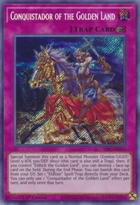 Conquistador of the Golden Land [SESL-EN034] Secret Rare | Mega City Incorporated