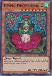 Tytannial, Princess of Camellias [SESL-EN041] Super Rare | Mega City Incorporated