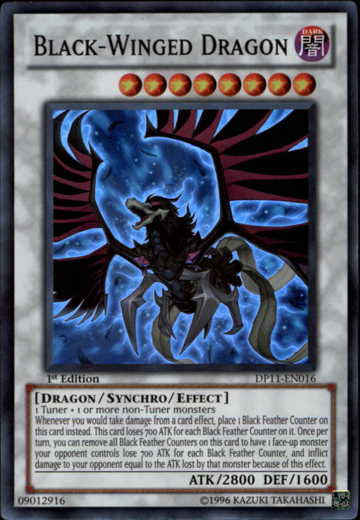 Black-Winged Dragon [DP11-EN016] Super Rare | Mega City Incorporated