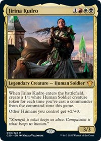 Jirina Kudro (Commander 2020) [Oversize Cards] | Mega City Incorporated