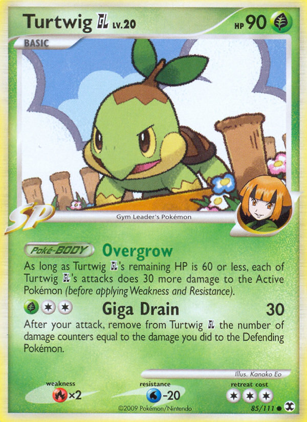 Turtwig GL (85/111) [Platinum: Rising Rivals] | Mega City Incorporated