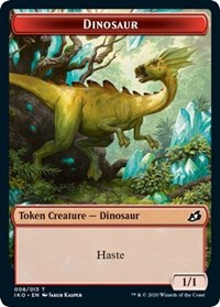 Dinosaur Token [Ikoria: Lair of Behemoths] | Mega City Incorporated