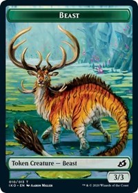 Beast Token [Ikoria: Lair of Behemoths] | Mega City Incorporated