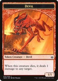 Devil // Satyr Double-sided Token (Challenger 2020) [Unique and Miscellaneous Promos] | Mega City Incorporated