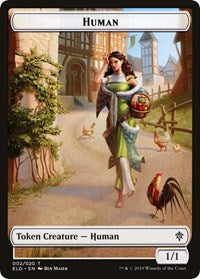 Human Double-sided Token (Challenger 2020) [Unique and Miscellaneous Promos] | Mega City Incorporated