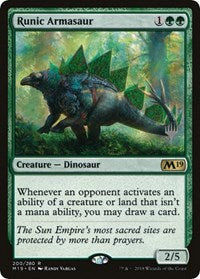 Runic Armasaur [Promo Pack: Ikoria] | Mega City Incorporated