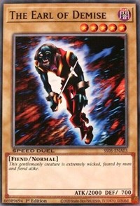 The Earl of Demise [SS05-ENA03] Common | Mega City Incorporated
