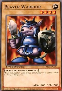 Beaver Warrior [SS04-ENA05] Common | Mega City Incorporated