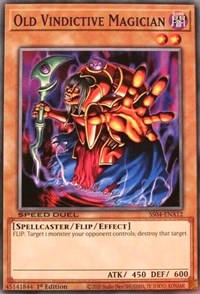 Old Vindictive Magician [SS04-ENA12] Common | Mega City Incorporated