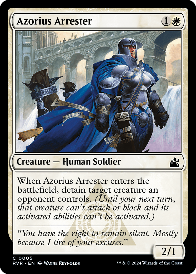 Azorius Arrester [Ravnica Remastered] | Mega City Incorporated