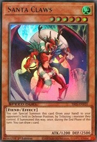 Santa Claws [SS05-ENV01] Ultra Rare | Mega City Incorporated