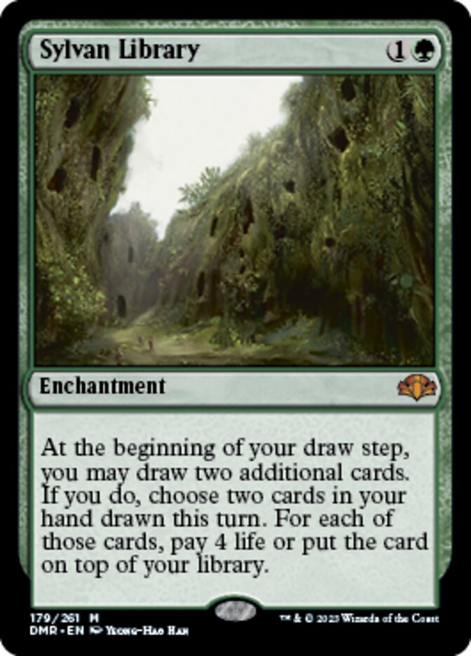 Sylvan Library [Dominaria Remastered] | Mega City Incorporated