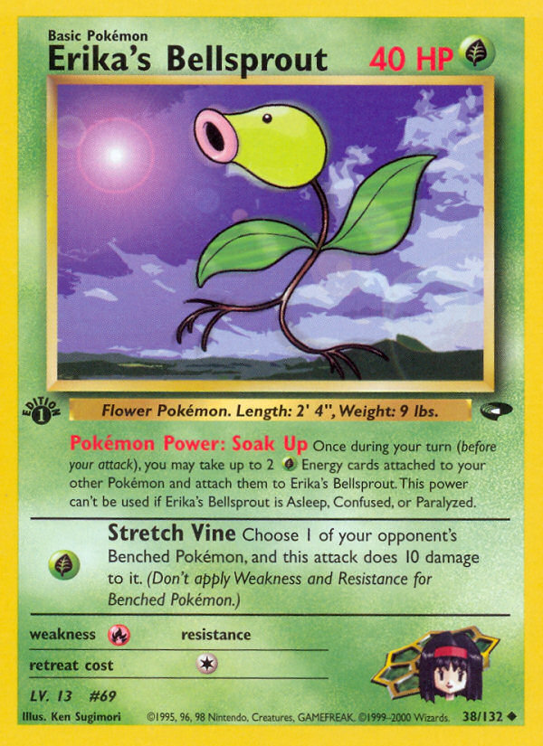 Erika's Bellsprout (38/132) [Gym Challenge 1st Edition] | Mega City Incorporated