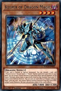 Keeper of Dragon Magic [TOCH-EN041] Rare | Mega City Incorporated