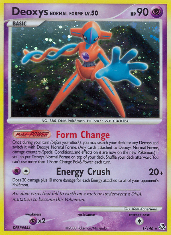 Deoxys Normal Forme (1/146) [Diamond & Pearl: Legends Awakened] | Mega City Incorporated