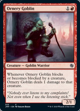 Ornery Goblin [Jumpstart] | Mega City Incorporated