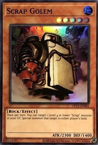 Scrap Golem [OP13-EN005] Super Rare | Mega City Incorporated