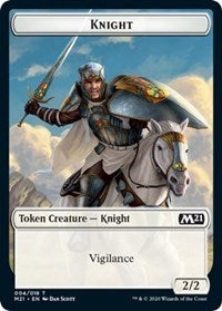 Knight Token [Core Set 2021] | Mega City Incorporated