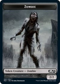 Zombie Token [Core Set 2021] | Mega City Incorporated