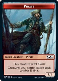 Pirate Token [Core Set 2021] | Mega City Incorporated