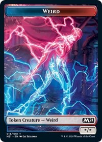 Weird Token [Core Set 2021] | Mega City Incorporated