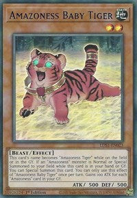 Amazoness Baby Tiger (Blue) [LDS1-EN023] Ultra Rare | Mega City Incorporated