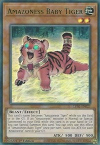 Amazoness Baby Tiger (Green) [LDS1-EN023] Ultra Rare | Mega City Incorporated