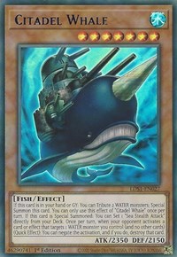 Citadel Whale (Blue) [LDS1-EN027] Ultra Rare | Mega City Incorporated