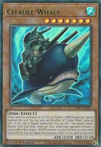 Citadel Whale (Green) [LDS1-EN027] Ultra Rare | Mega City Incorporated