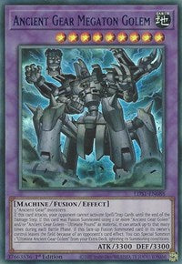 Ancient Gear Megaton Golem (Blue) [LDS1-EN088] Ultra Rare | Mega City Incorporated