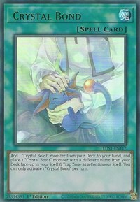 Crystal Bond (Green) [LDS1-EN112] Ultra Rare | Mega City Incorporated